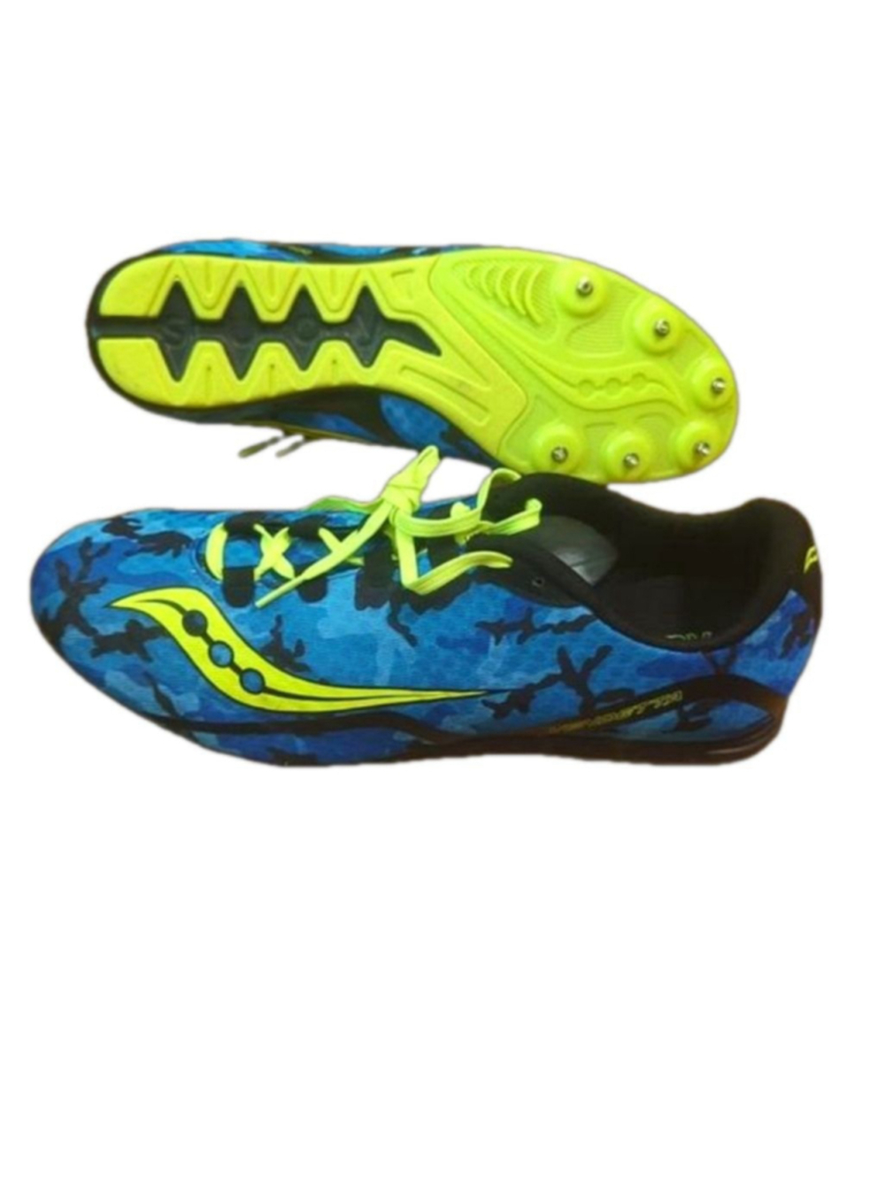 Saucony Vendetta Blue Racing Track Spikes Men's 11.5
